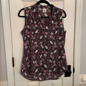 CAbi V-Neck Blouse - Size Medium